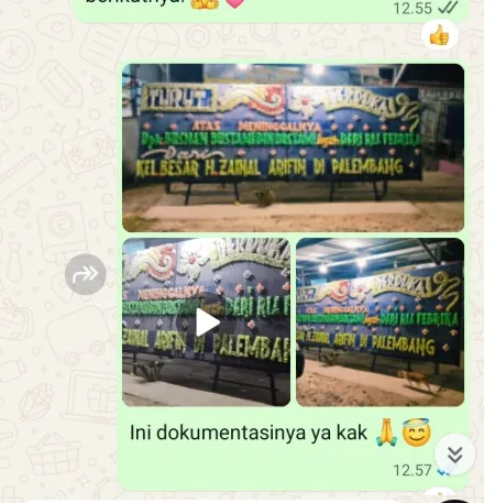 Pengiriman Papan Bunga Duka Domas Pontang